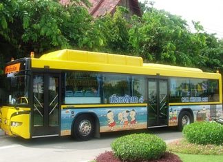 Pattaya this week launches free school bus service for its public schools.